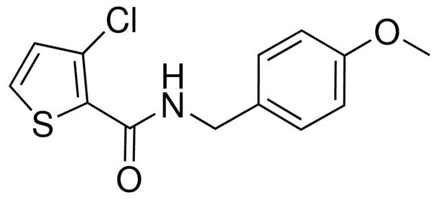 3-CHLORO-N-(4-METHOXYBENZYL)-2-THIOPHENECARBOXAMIDE