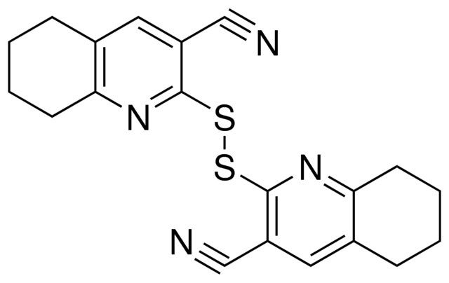 2,2'-DISULFANEDIYLBIS(5,6,7,8-TETRAHYDROQUINOLINE-3-CARBONITRILE)