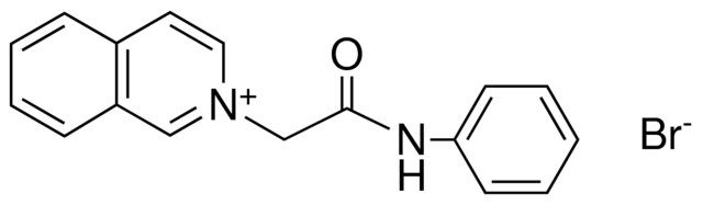 2-PHENYLCARBAMOYLMETHYL-ISOQUINOLINIUM, BROMIDE