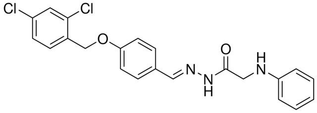 2-PHENYLAMINO-ACETIC ACID (4-(2,4-DICHLORO-BENZYLOXY)-BENZYLIDENE)-HYDRAZIDE