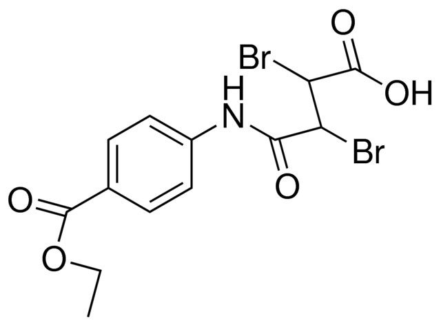 2,3-DIBROMO-4'-(ETHOXYCARBONYL)SUCCINANILIC ACID