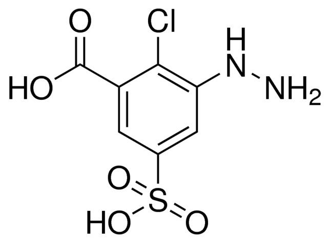 2-CHLORO-3-HYDRAZINO-5-SULFOBENZOIC ACID