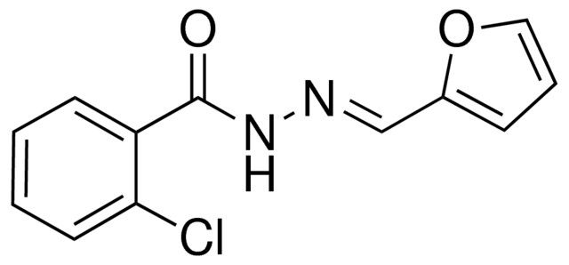 2-chloro-N'-[(E)-2-furylmethylidene]benzohydrazide