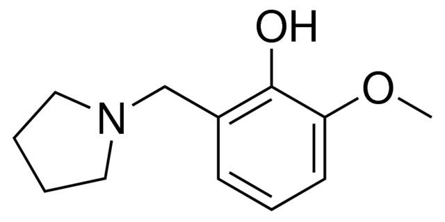 2-METHOXY-6-(1-PYRROLIDINYLMETHYL)PHENOL