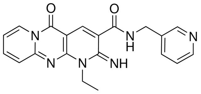 1-ETHYL-2-IMINO-5-OXO-N-(3-PYRIDINYLMETHYL)-1,5-DIHYDRO-2H-DIPYRIDO[1,2-A:2,3-D]PYRIMIDINE-3-CARBOXAMIDE