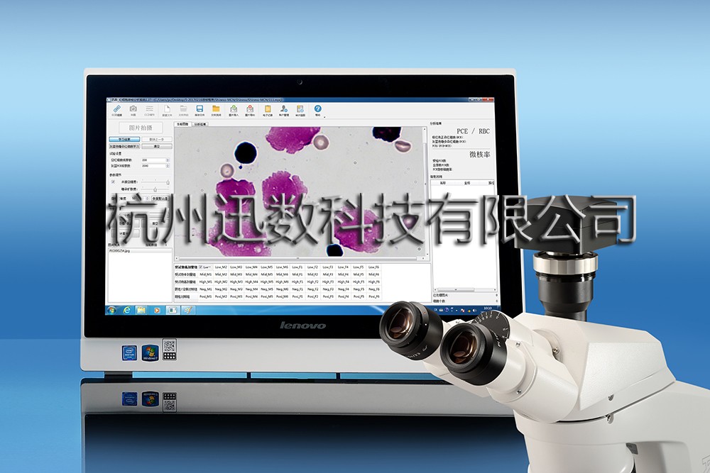 MCN 3L红细胞微核/显微细胞智能分析系统图片