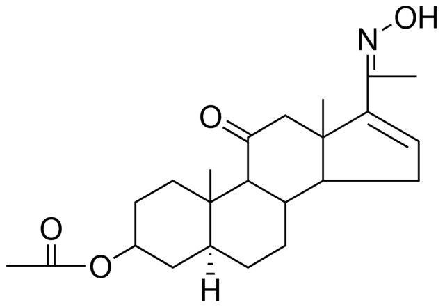11,20-DIOXO-5-ALPHA-PREGN-16-EN-3-BETA-YL 3-ACETATE 20-OXIME
