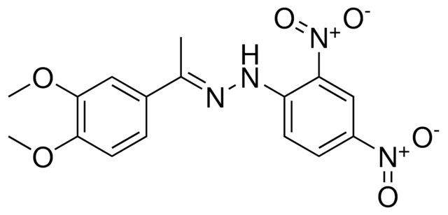 1-(3,4-DIMETHOXYPHENYL)ETHANONE (2,4-DINITROPHENYL)HYDRAZONE