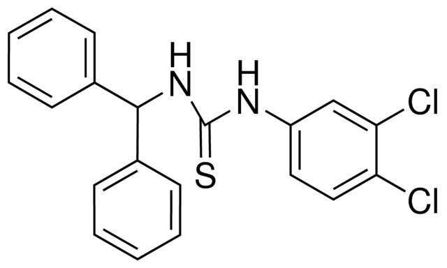 1-(3,4-DICHLOROPHENYL)-3-(DIPHENYLMETHYL)-2-THIOUREA