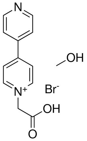 1-(CARBOXYMETHYL)-4-(4-PYRIDINYL)PYRIDINIUM BROMIDE COMPOUND WITH METHANOL
