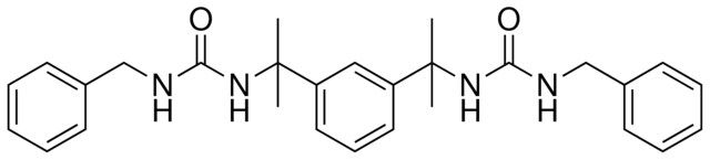 1-BZL-3-(1-(3-(1-(3-BENZYL-UREIDO)-1-METHYL-ETHYL)-PHENYL)-1-METHYL-ETHYL)-UREA