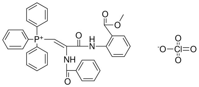 (BENZOYLAMINO-(MEO-CARBONYL-PH-CARBAMOYL)-VINYL)-TRI-PH-PHOSPHONIUM, PERCHLORATE