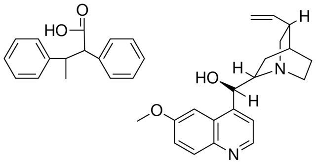 (MEO-QUINOLIN-YL)-(VINYL-AZA-BICYCLO(2.2.2)OCT-YL)-METHANOL, DI-PH-BUTYRIC ACID