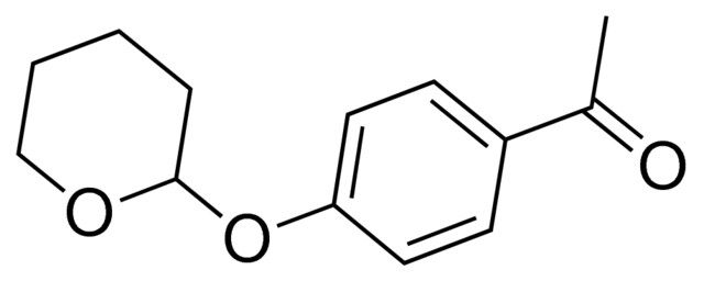 1-[4-(tetrahydro-2H-pyran-2-yloxy)phenyl]ethanone