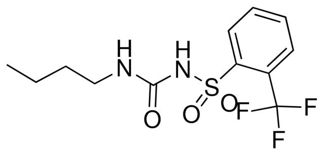 1-({[(butylamino)carbonyl]amino}sulfonyl)-2-(trifluoromethyl)benzene