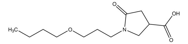 1-(3-Butoxypropyl)-5-oxo-3-pyrrolidinecarboxylic acid
