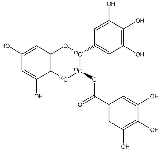 (±)-Gallocatechin-2,3,4-<sup>13</sup>C<sub>3</sub> gallate