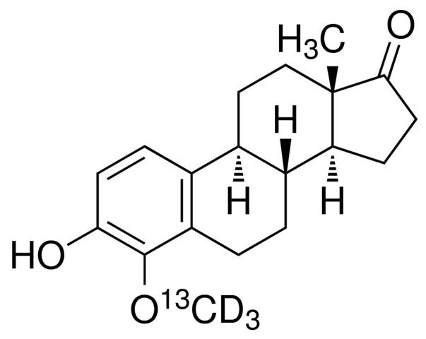 4-Methoxy-<sup>13</sup>C,d<sub>3</sub>-estrone