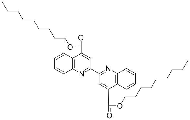 (2,2')BIQUINOLINYL-4,4'-DICARBOXYLIC ACID DINONYL ESTER