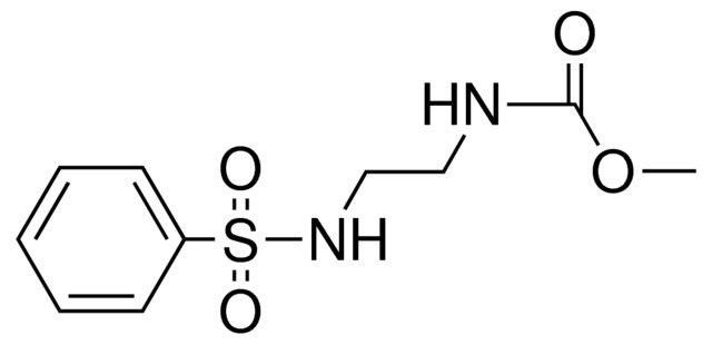 (2-BENZENESULFONYLAMINO-ETHYL)-CARBAMIC ACID METHYL ESTER