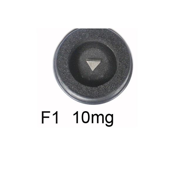 F1级砝码10mg图片