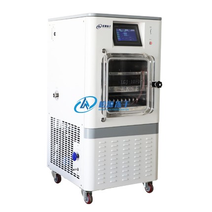 LGJ-10FD压盖型真空冷冻干燥机(0.1㎡电加热)图片