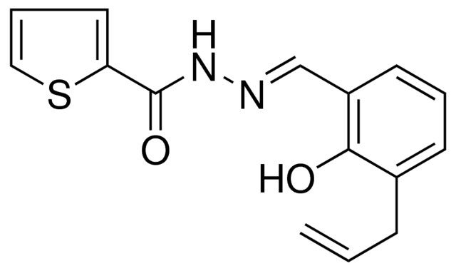 THIOPHENE-2-CARBOXYLIC ACID (3-ALLYL-2-HYDROXY-BENZYLIDENE)-HYDRAZIDE