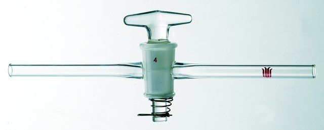 Synthware<sup>TM</sup> straight bore glass stopcock