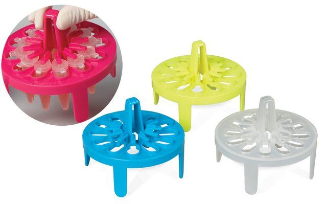 PrepSafe<sup>TM</sup> microcentrifuge tube mini floating rack