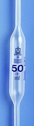 BRAND<sup>®</sup> volumetric pipette, PP, high clarity