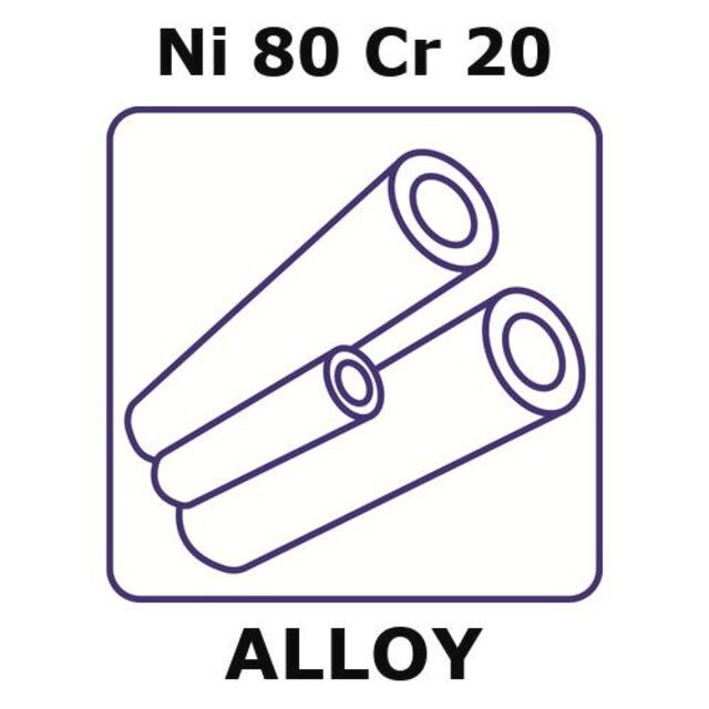 Nickel-chromium alloy, Ni80Cr20