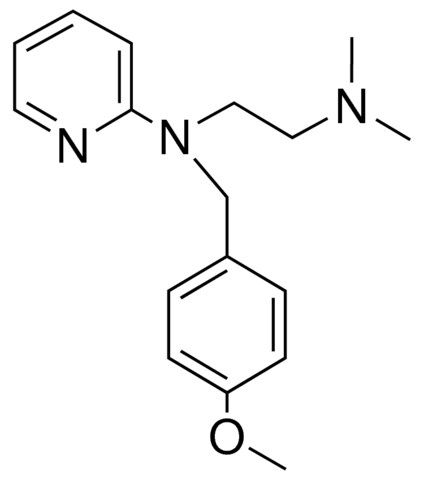 N,N-DIMETHYL-N'-(4-METHOXYBENZYL)-N'-(2-PYRIDYL)ETHYLENEDIAMINE