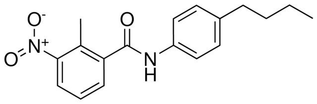 N-(4-BUTYLPHENYL)-2-METHYL-3-NITROBENZAMIDE