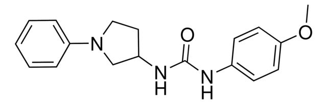 N-(4-Methoxyphenyl)-N′-(1-phenyl-3-pyrrolidinyl)urea