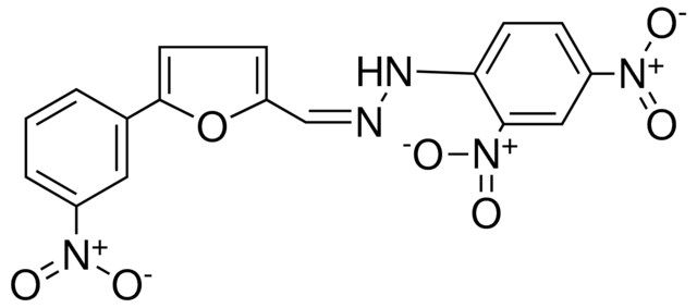 N-(2,4-DINITRO-PHENYL)-N'-(5-(3-NITRO-PHENYL)-FURAN-2-YLMETHYLENE)-HYDRAZINE