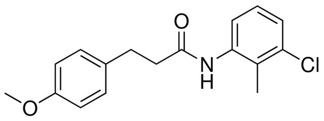 N-(3-CHLORO-2-METHYLPHENYL)-3-(4-METHOXYPHENYL)PROPANAMIDE