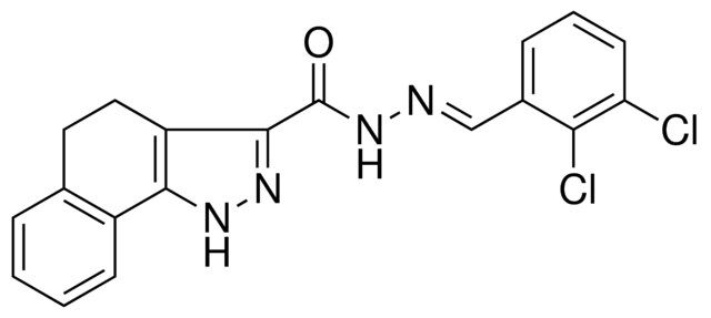 N'-[(E)-(2,3-DICHLOROPHENYL)METHYLIDENE]-4,5-DIHYDRO-1H-BENZO[G]INDAZOLE-3-CARBOHYDRAZIDE