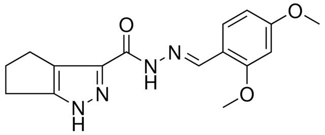 N'-[(E)-(2,4-DIMETHOXYPHENYL)METHYLIDENE]-1,4,5,6-TETRAHYDROCYCLOPENTA[C]PYRAZOLE-3-CARBOHYDRAZIDE