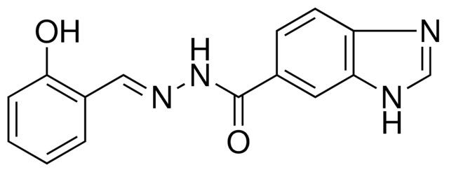 N'-(2-HYDROXYBENZYLIDENE)-1H-BENZIMIDAZOLE-6-CARBOHYDRAZIDE