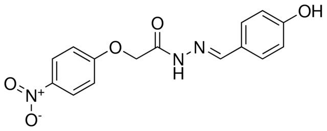 N'-(4-HYDROXYBENZYLIDENE)-2-(4-NITROPHENOXY)ACETOHYDRAZIDE