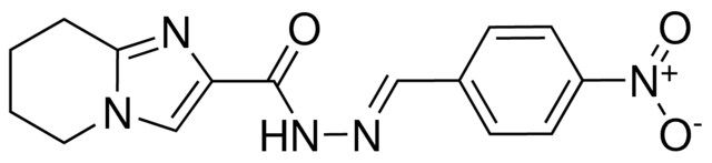 N'-(4-NITROBENZYLIDENE)-5,6,7,8-TETRAHYDROIMIDAZO[1,2-A]PYRIDINE-2-CARBOHYDRAZIDE