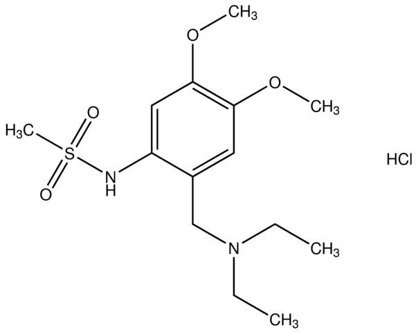 N-{2-[(diethylamino)methyl]-4,5-dimethoxyphenyl}methanesulfonamide hydrochloride