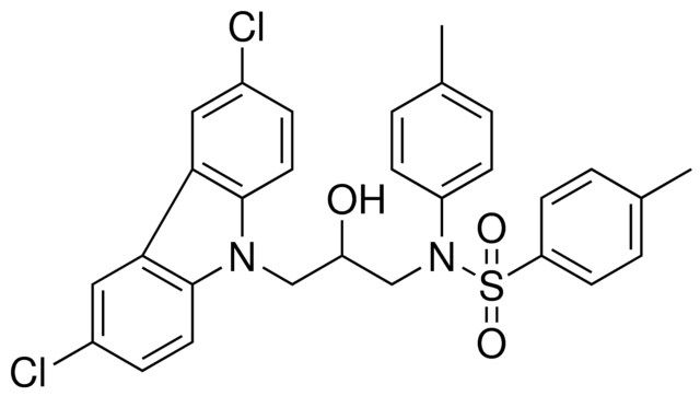 N-[3-(3,6-DICHLORO-9H-CARBAZOL-9-YL)-2-HYDROXYPROPYL]-4-METHYL-N-(4-METHYLPHENYL)BENZENESULFONAMIDE