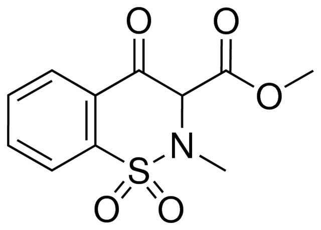 METHYL 2-METHYL-4-OXO-3,4-DIHYDRO-2H-1,2-BENZOTHIAZINE-3-CARBOXYLATE 1,1-DIOXIDE