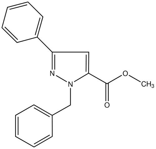 Methyl 1-benzyl-3-phenyl-1<i>H</i>-pyrazole-5-carboxylate