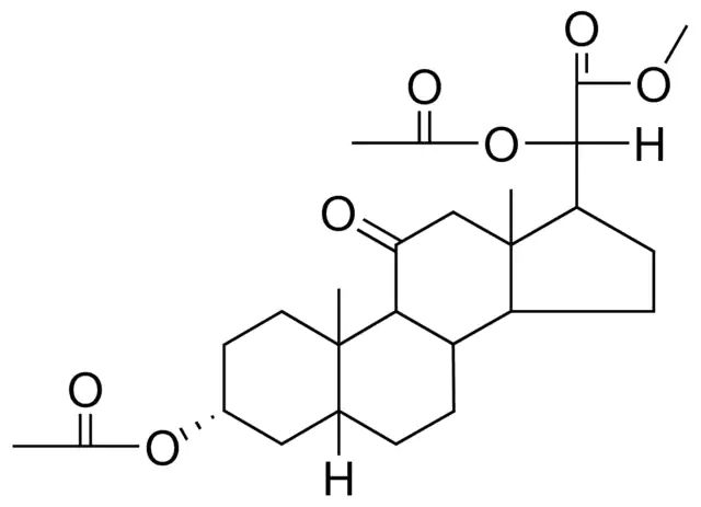 METHYL 3-ALPHA,20-ALPHA-DIACETOXY-11-OXO-5-BETA-PREGNAN-21-OATE
