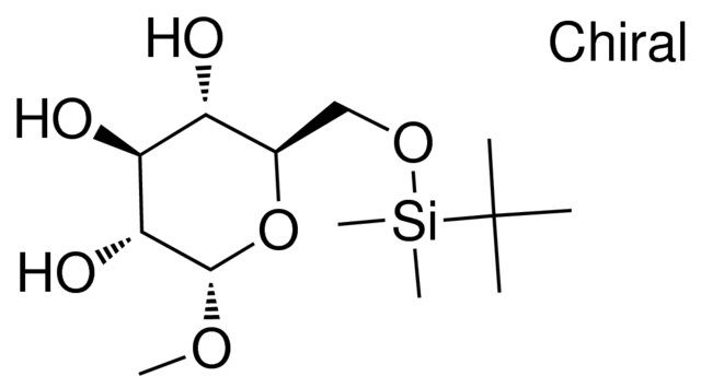 methyl 6-O-[tert-butyl(dimethyl)silyl]-alpha-D-glucopyranoside