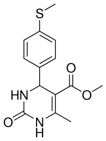 METHYL 6-METHYL-4-[4-(METHYLSULFANYL)PHENYL]-2-OXO-1,2,3,4-TETRAHYDRO-5-PYRIMIDINECARBOXYLATE