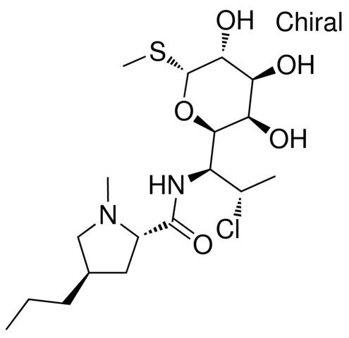 methyl 7-chloro-6,7,8-trideoxy-6-({[(2S,4R)-1-methyl-4-propyl-2-pyrrolidinyl]carbonyl}amino)-1-thio-L-threo-alpha-D-galacto-octopyranoside