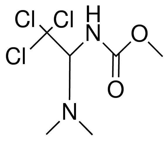 METHYL N-(1-(DIMETHYLAMINO)-2,2,2-TRICHLOROETHYL)CARBAMATE